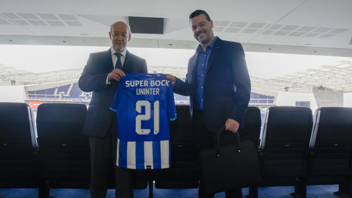 Futebol Clube do Porto e Uninter fecham parceria inédita para desenvolver cursos de alta performance na área desportiva