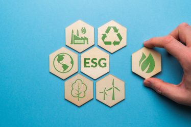 Blocos que representam os elementos do conceito ESG.